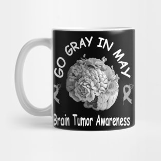 Go Gray In May Brain Cancer Tumor Awareness Mug